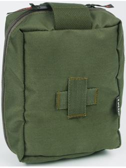Подсумок армейский, тактический, медицинский, оксфорд 600, 14 x 8 x 18 см, олива