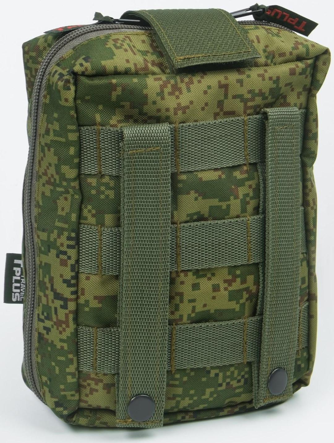 Подсумок армейский, тактический, медицинский, оксфорд 600, 14 x 8 x 18 см, цифра