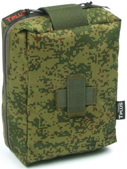 Подсумок армейский, тактический, медицинский, оксфорд 600, 14 x 8 x 18 см, цифра