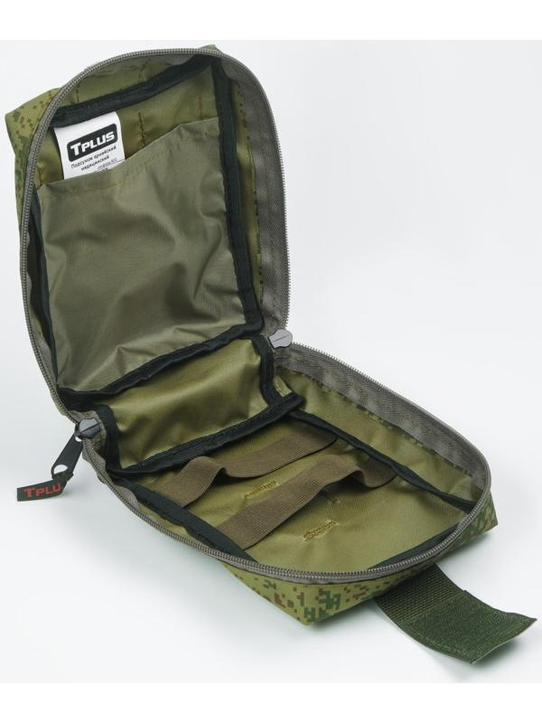 Подсумок армейский, тактический, медицинский, оксфорд 600, 14 x 8 x 18 см, цифра