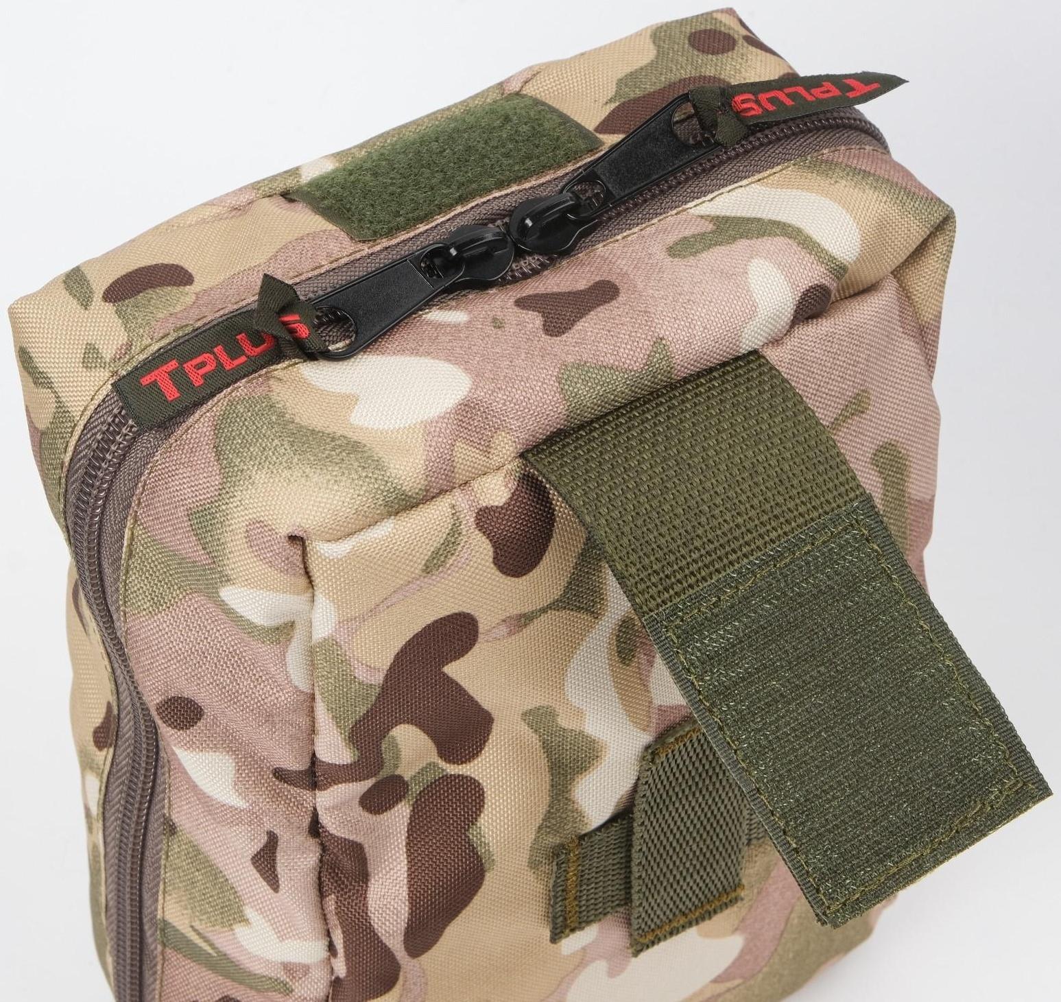 Подсумок армейский, тактический, медицинский, оксфорд 600, 14 x 8 x 18 см, мультикам