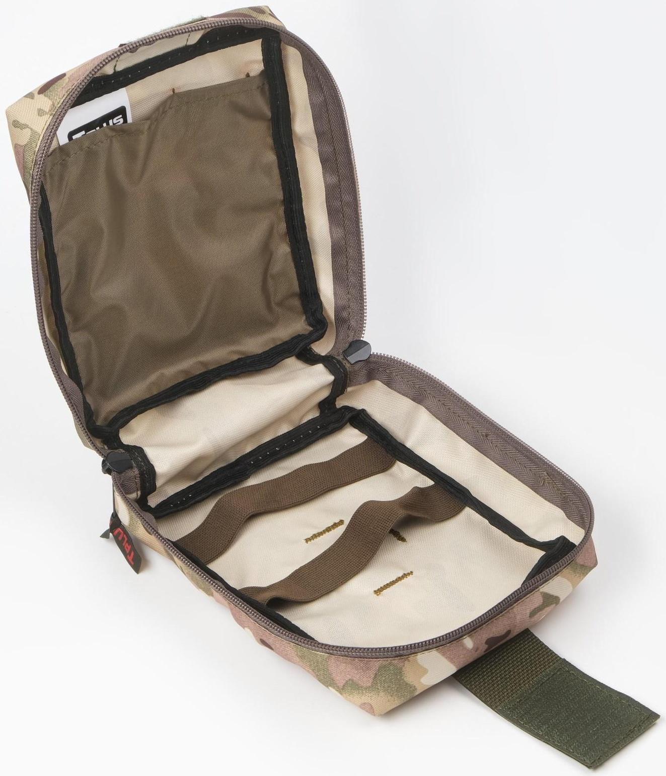 Подсумок армейский, тактический, медицинский, оксфорд 600, 14 x 8 x 18 см, мультикам