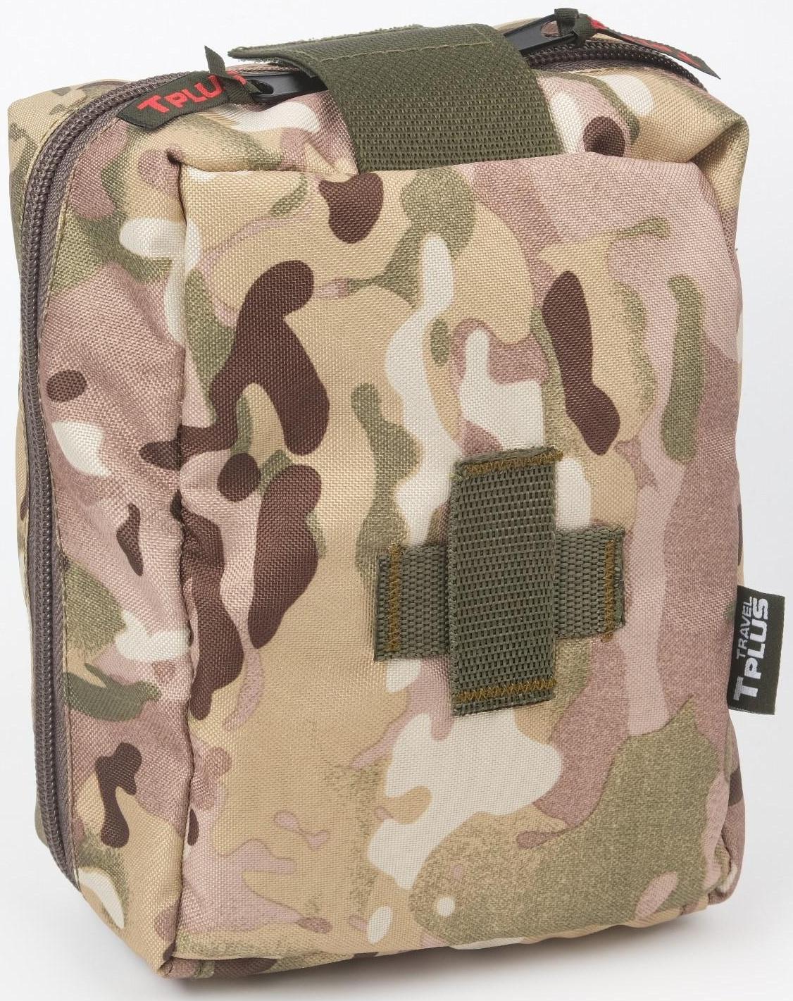 Подсумок армейский, тактический, медицинский, оксфорд 600, 14 x 8 x 18 см, мультикам