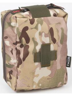 Подсумок армейский, тактический, медицинский, оксфорд 600, 14 x 8 x 18 см, мультикам