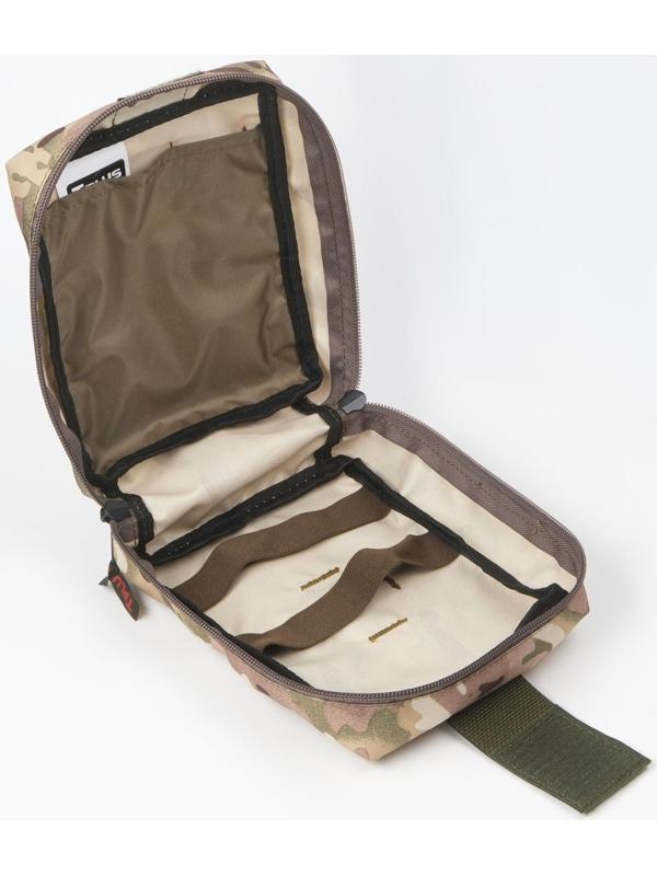 Подсумок армейский, тактический, медицинский, оксфорд 600, 14 x 8 x 18 см, мультикам