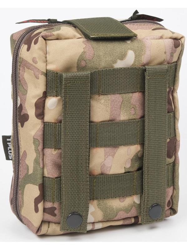 Подсумок армейский, тактический, медицинский, оксфорд 600, 14 x 8 x 18 см, мультикам