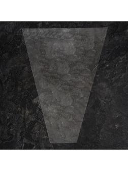 Пакет для цветов, конус, 5+20*35см, прозрачный