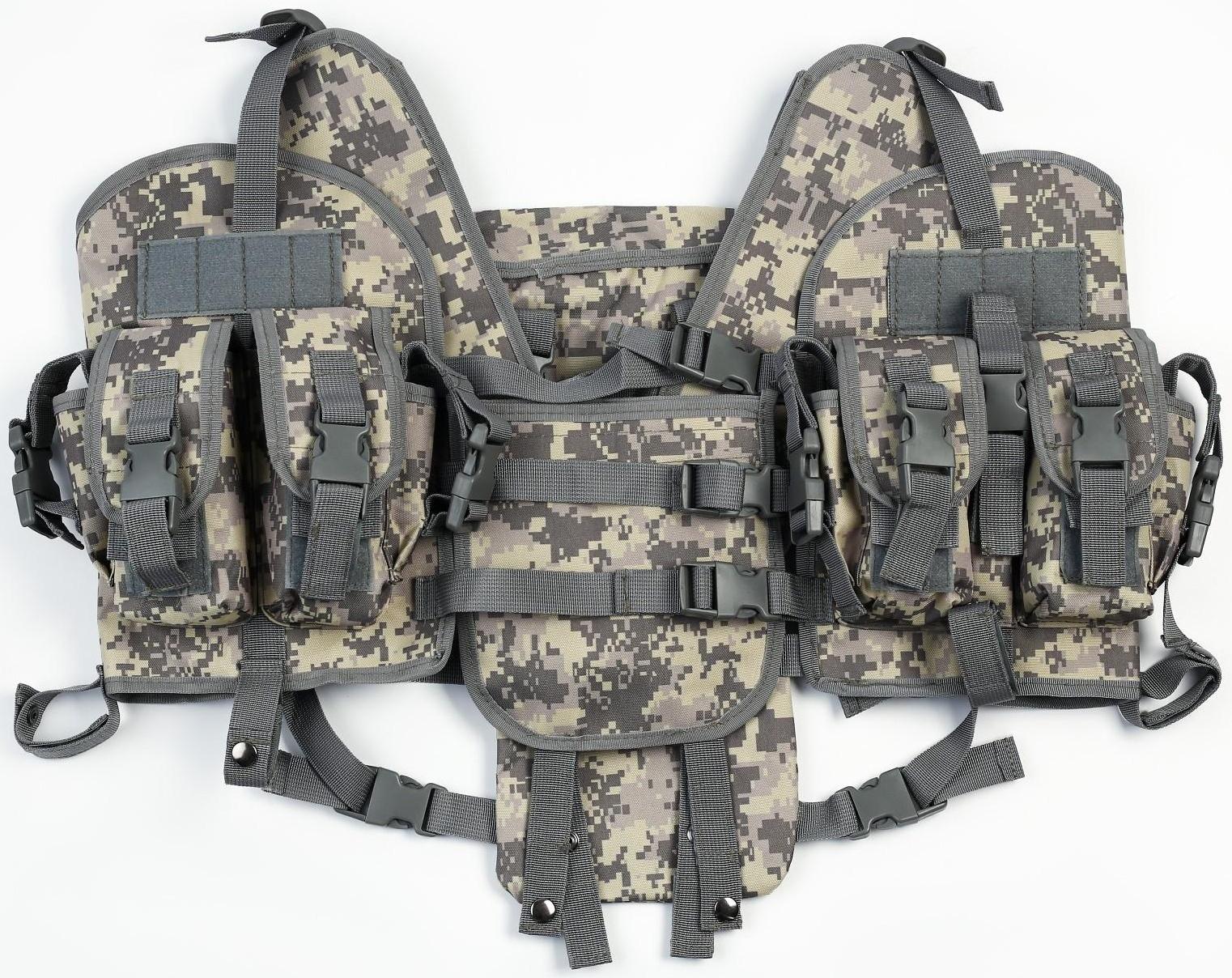 Система разгрузочная, камуфляж серый