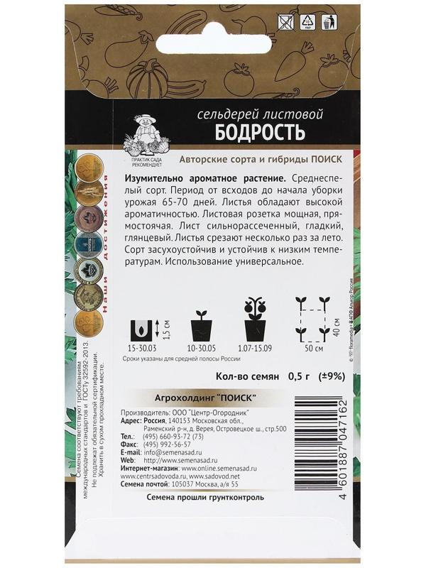 Семена Сельдерей листовой 