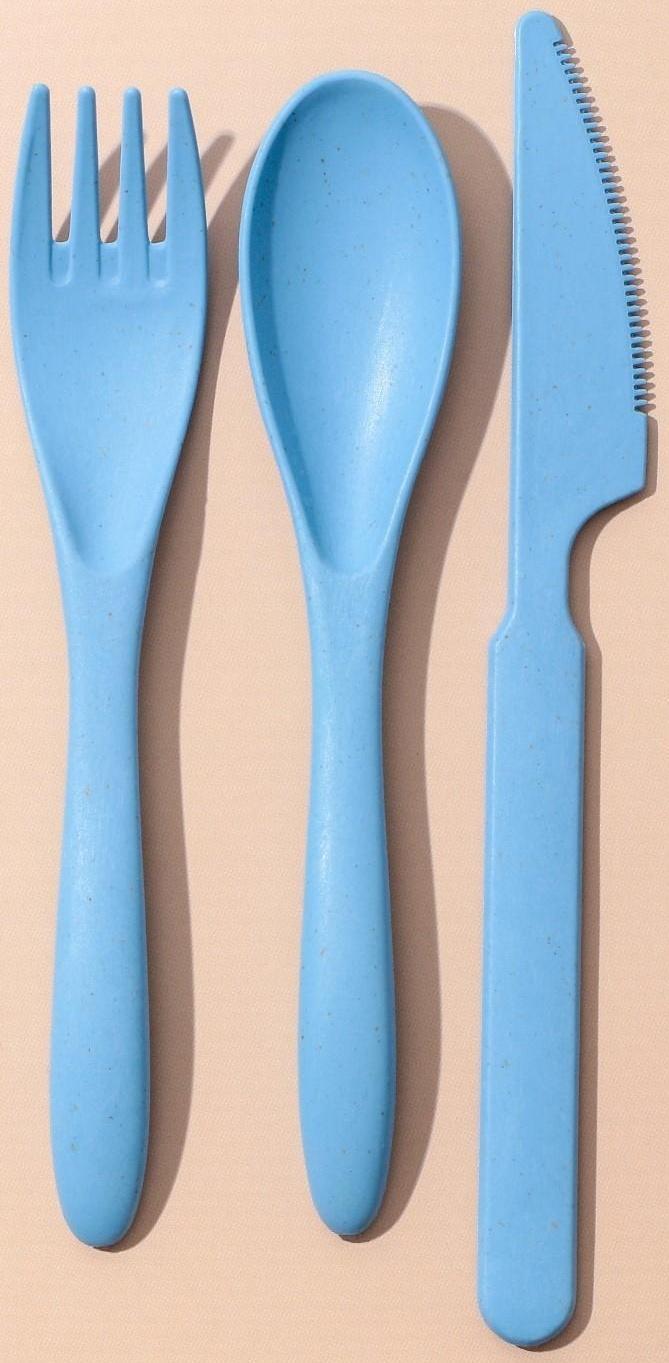 Набор столовых приборов «В походе», вилка, ложка, нож