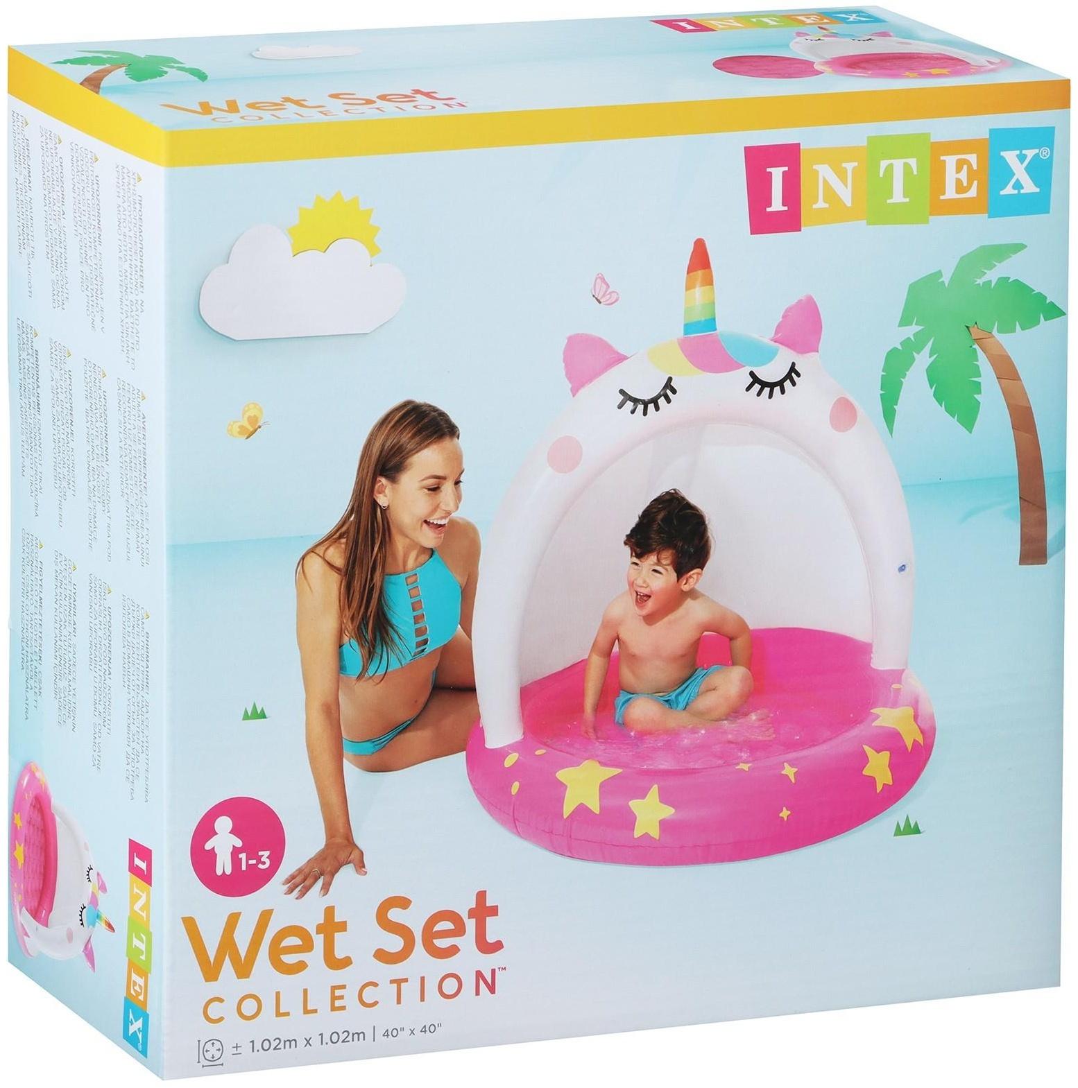 Бассейн надувной 102 х 102 см, от 1-3 лет 58438NP