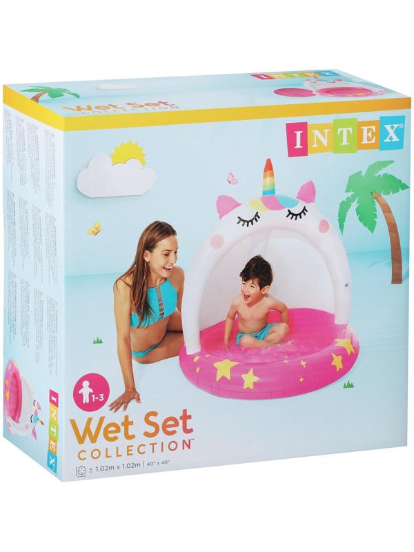 Бассейн надувной 102 х 102 см, от 1-3 лет 58438NP