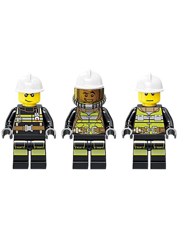 Конструктор пожарные «Гусеничный вездеход», стреляет водой, 298 деталей