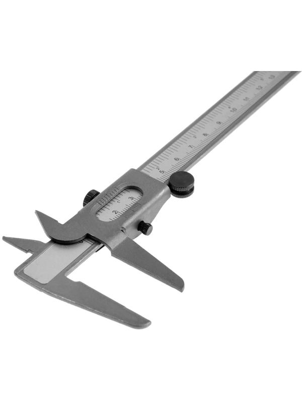 Штангенциркуль ЛОМ, металлический, с глубиномером, цена деления 0.05 мм, 150 мм