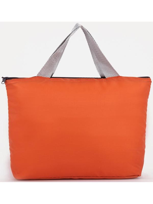 Термосумка на молнии 5 л, цвет оранжевый