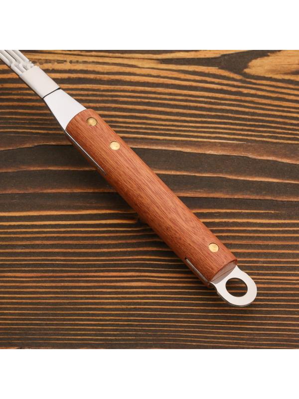 Дуршлаг-сито с деревянной ручкой 39см