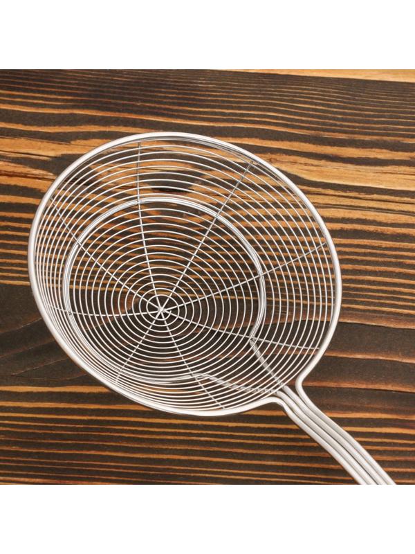 Дуршлаг-сито с деревянной ручкой 39см