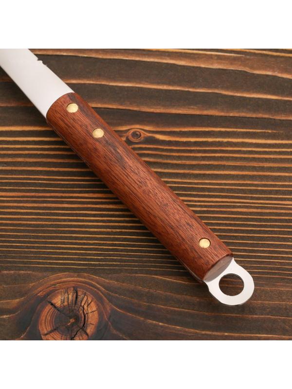 Лопатка сервировочная 35см, черпало 10х10 см