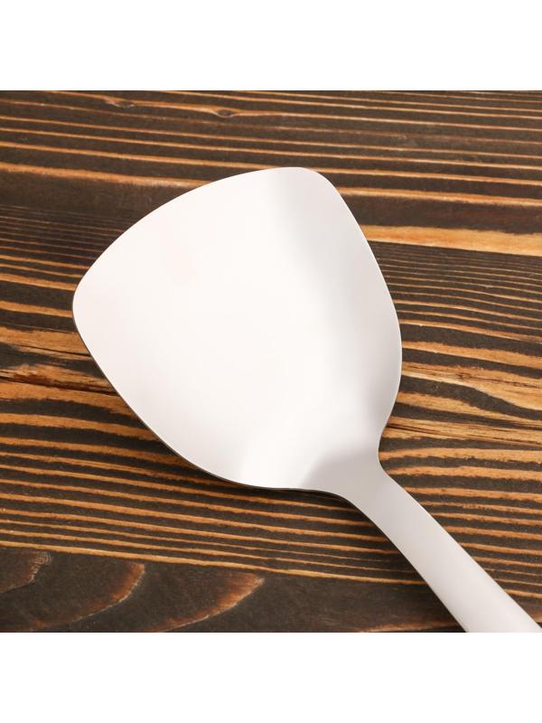 Лопатка сервировочная 35см, черпало 10х10 см