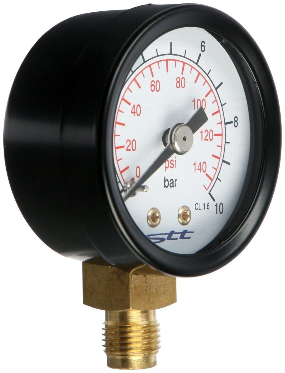 Манометр STT, радиальный, Дк 40 мм, наружная резьба 1/8