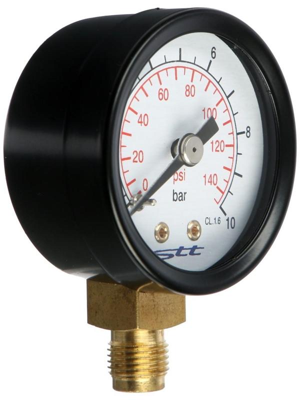 Манометр STT, радиальный, Дк 40 мм, наружная резьба 1/8