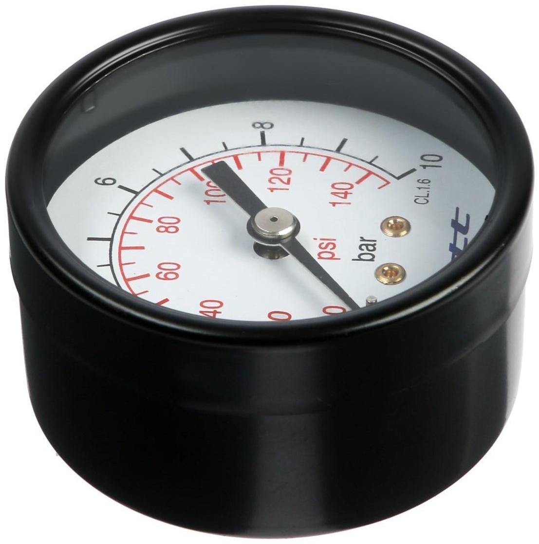 Манометр STT, аксиальный,  Дк 50 мм, наружная резьба 1/4