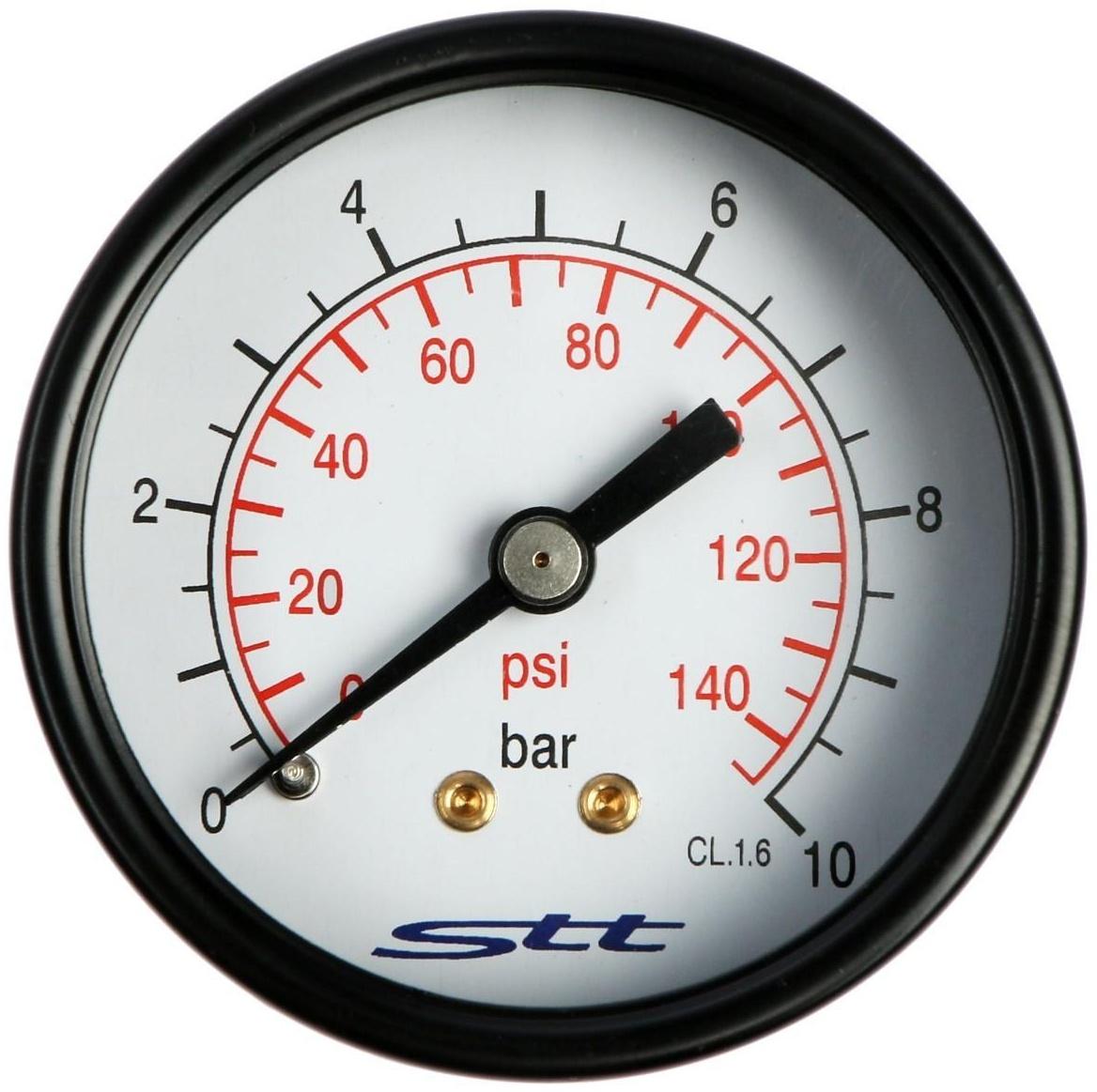 Манометр STT, аксиальный,  Дк 50 мм, наружная резьба 1/4