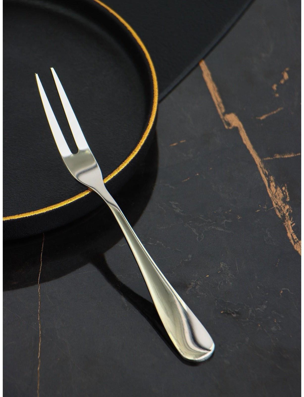 Набор вилок для мяса и сыра из нержавеющей стали Доляна, h=14,6 см, толщина 2 мм, 410 сталь, 3 шт