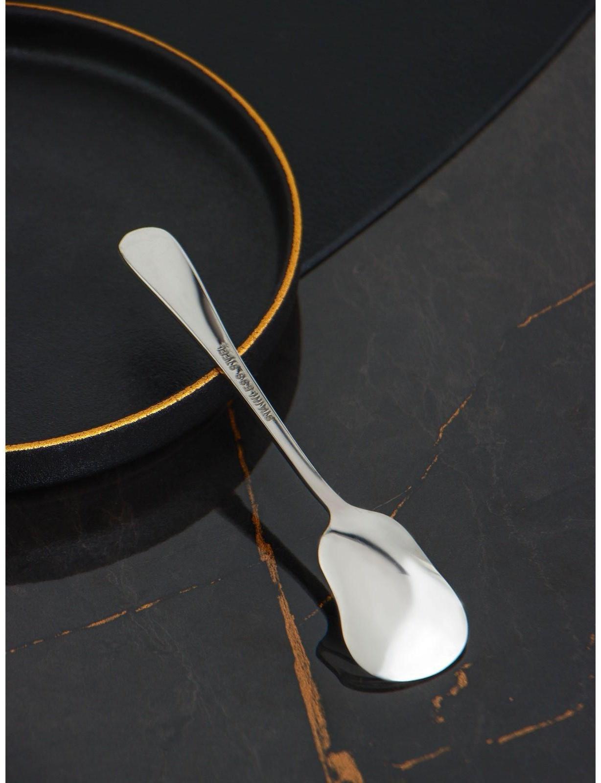 Набор ложек для льда из нержавеющей стали Доляна, h=12,9 см, толщина 2,2 мм, 410 сталь, 3 шт