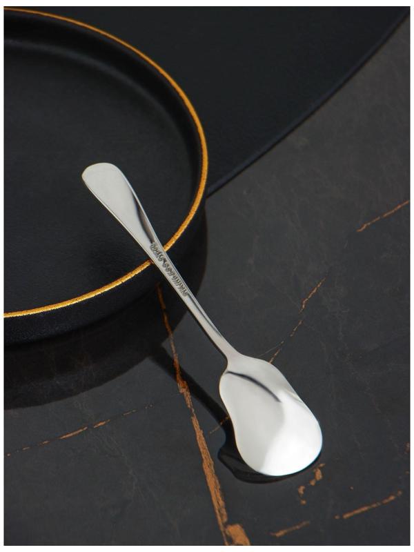 Набор ложек для льда из нержавеющей стали Доляна, h=12,9 см, толщина 2,2 мм, 410 сталь, 3 шт