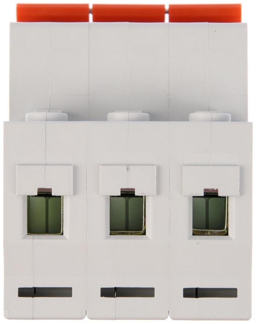 Выключатель автоматический TDM ВА47-63, 3п, 25 А, 4.5 кА, В, SQ0218-0057