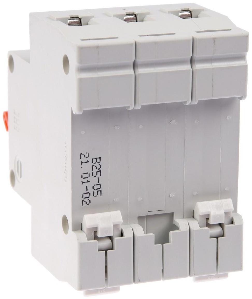 Выключатель автоматический TDM ВА47-63, 3п, 25 А, 4.5 кА, В, SQ0218-0057