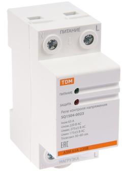 Реле напряжения TDM АЗМ, 1ф, 63 А, SQ1504-0023