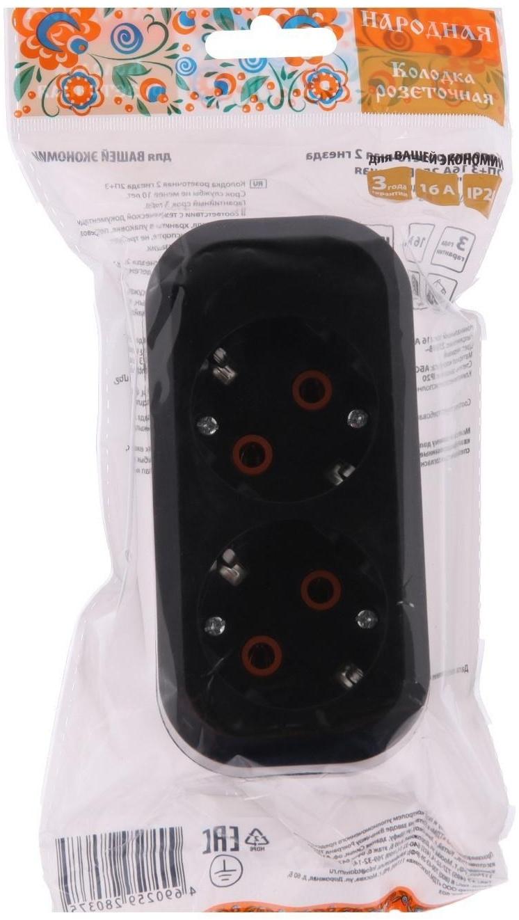 Колодка розеточная TDM 
