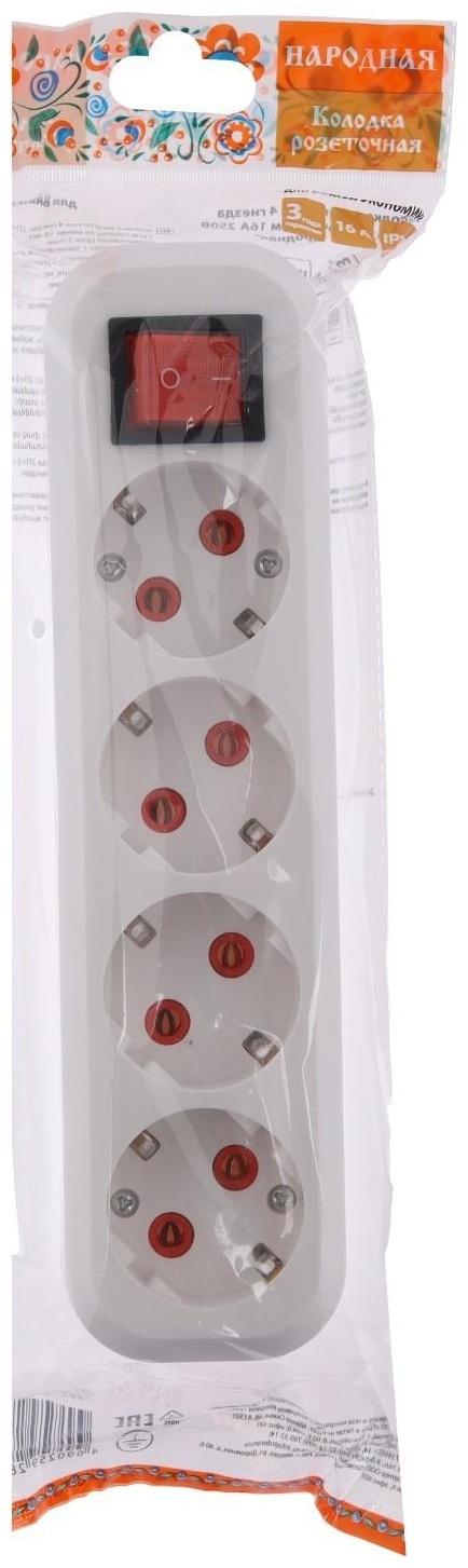 Колодка розеточная TDM 