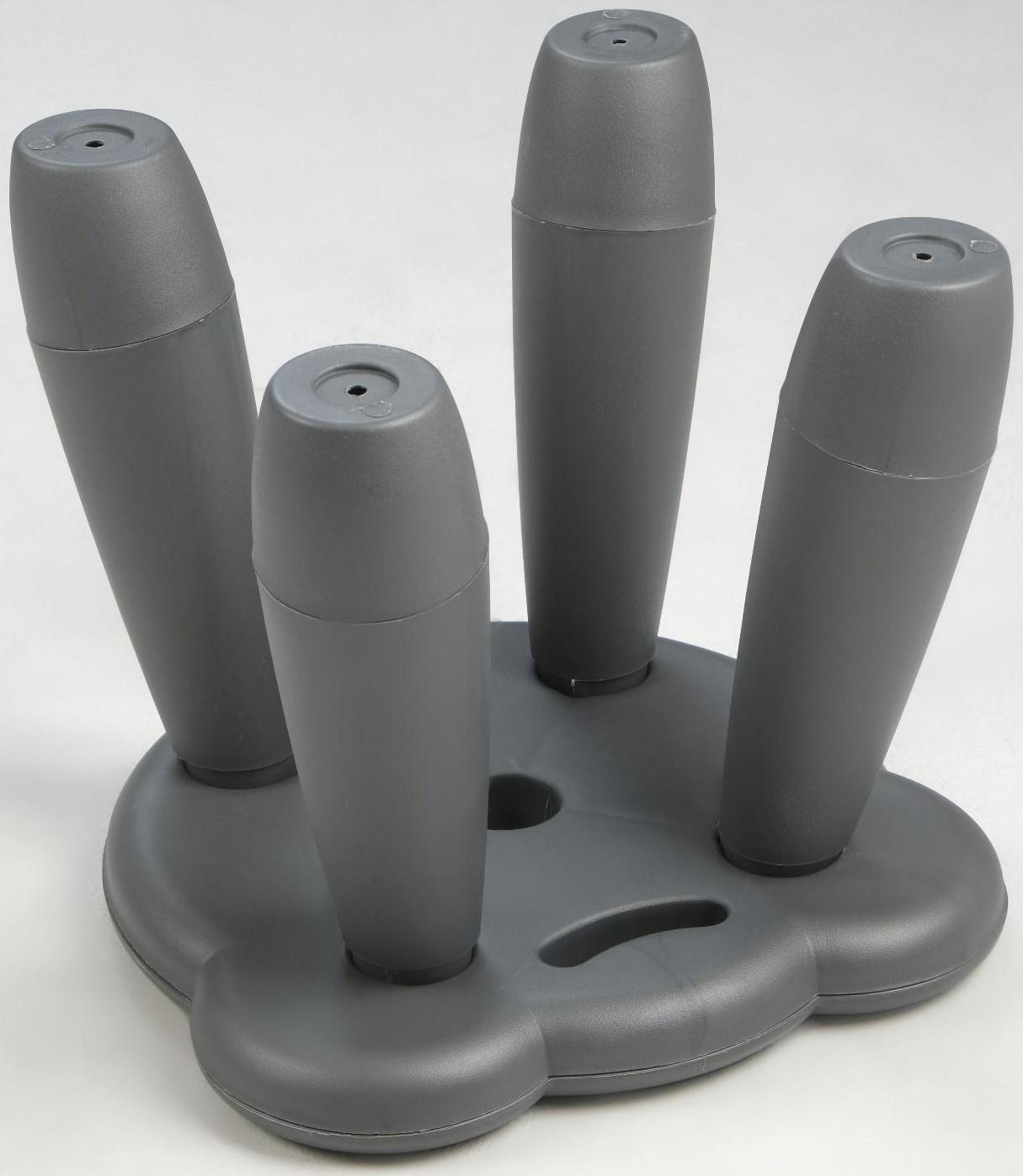 Детский табурет Медвежонок серый