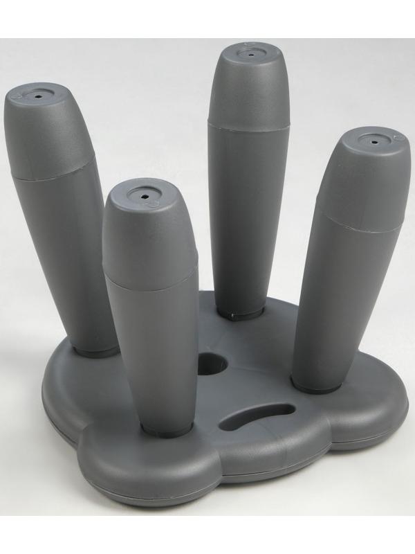 Детский табурет Медвежонок серый