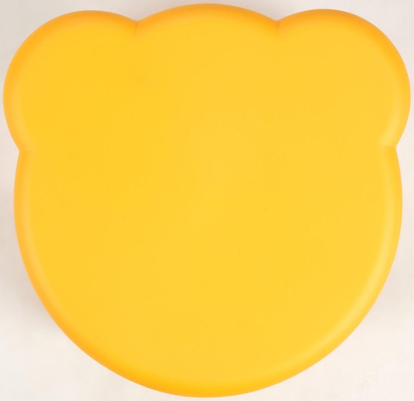 Детский табурет Медвежонок желтый