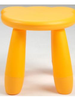 Детский табурет Медвежонок желтый