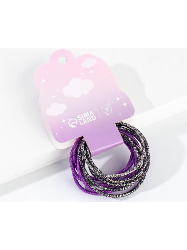 Резинки для волос «Самая красивая девочка», 10 шт, d = 3,5 см