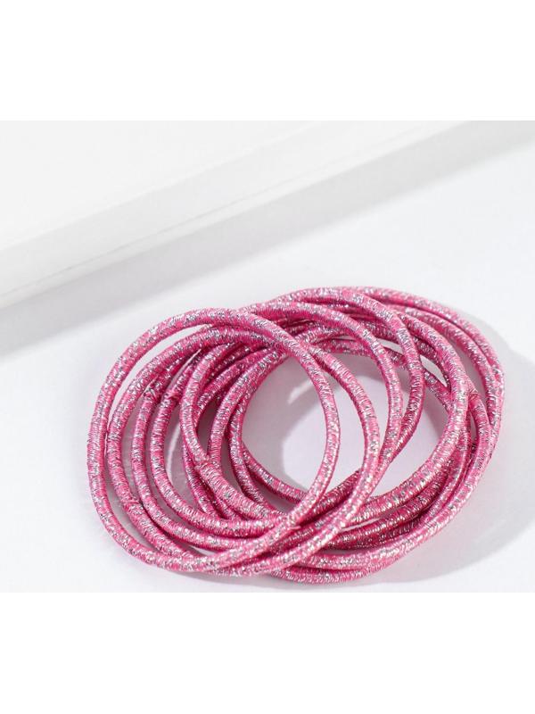 Резинки для волос «Самая милая девочка», 10 шт, d = 3,5 см