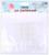 Липучка на клеевой основе «Круг прозрачный», набор 55 шт., размер 1 шт. — 1,5 см