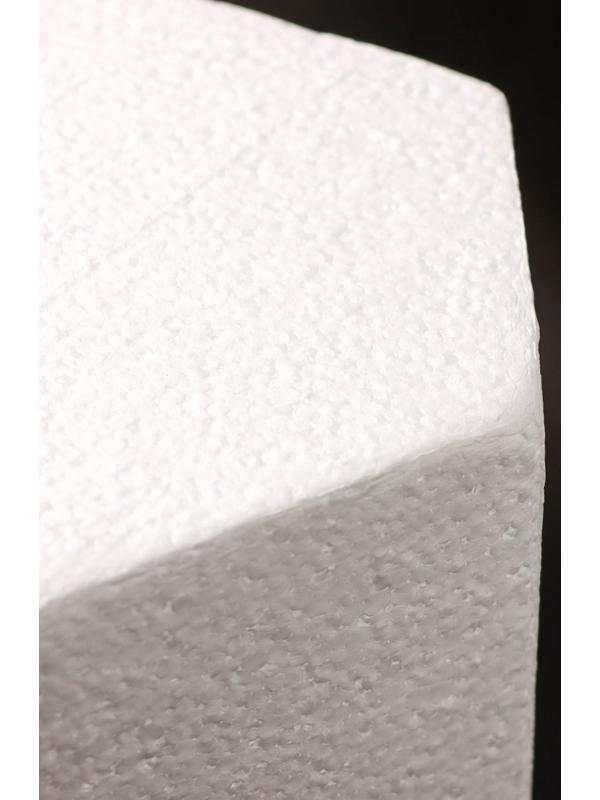 Фальшярус для торта «Шестигранник», d=16 см, h=10 см, цвет белый