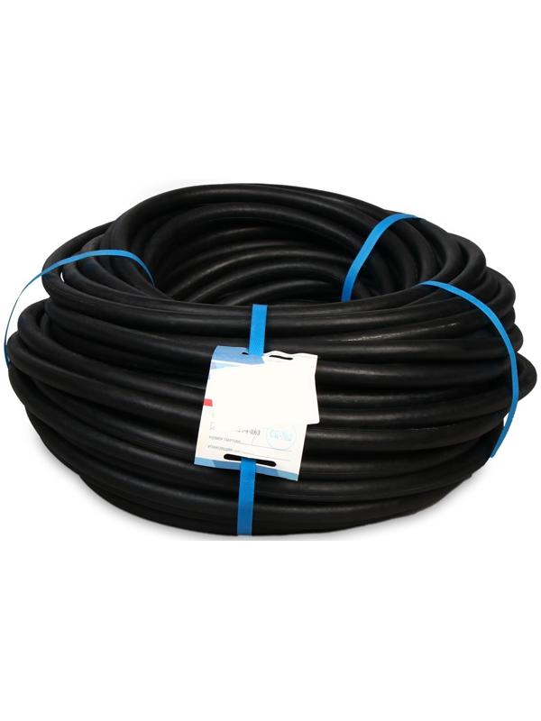 Шланг резиновый, d = 9 мм, L = 50 м, газовый, 1 класс, чёрный