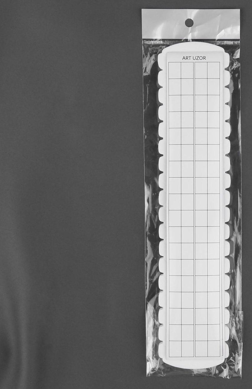 Органайзер для ниток мулине на 36 цветов, с наклейками, 27 см, цвет белый