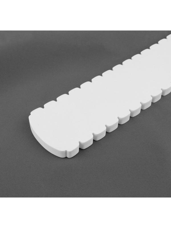 Органайзер для ниток мулине на 36 цветов, с наклейками, 27 см, цвет белый