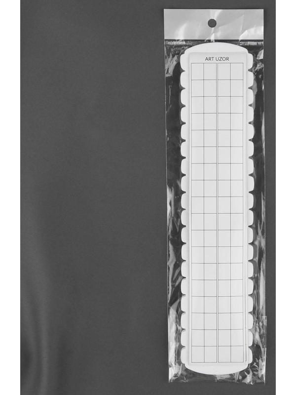 Органайзер для ниток мулине на 36 цветов, с наклейками, 27 см, цвет белый