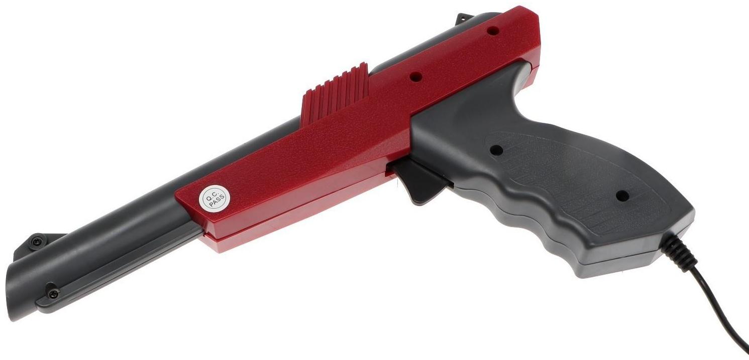 Игровая приставка Retro Genesis 8 Bit Lasergun, AV кабель, 2 джойстика, пистолет, 303 игры