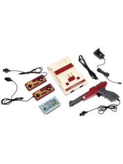 Игровая приставка Retro Genesis 8 Bit Lasergun, AV кабель, 2 джойстика, пистолет, 303 игры