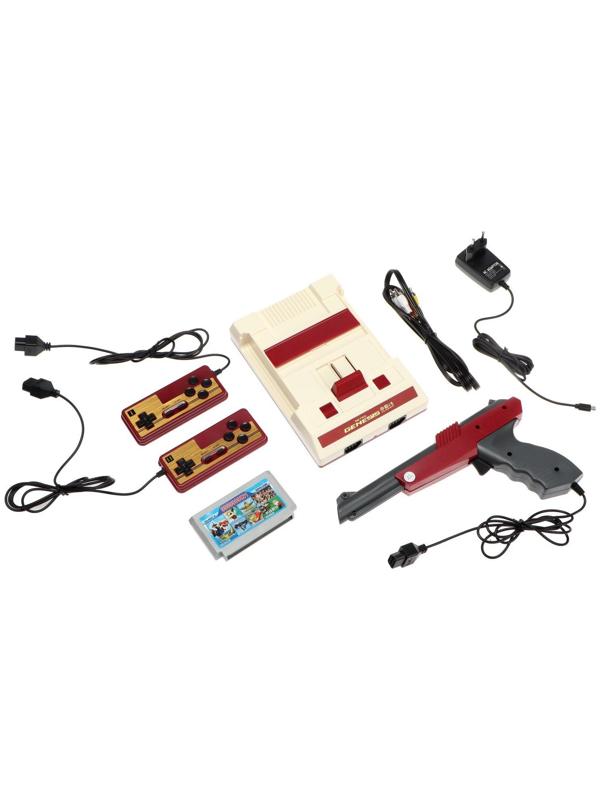 Игровая приставка Retro Genesis 8 Bit Lasergun, AV кабель, 2 джойстика, пистолет, 303 игры